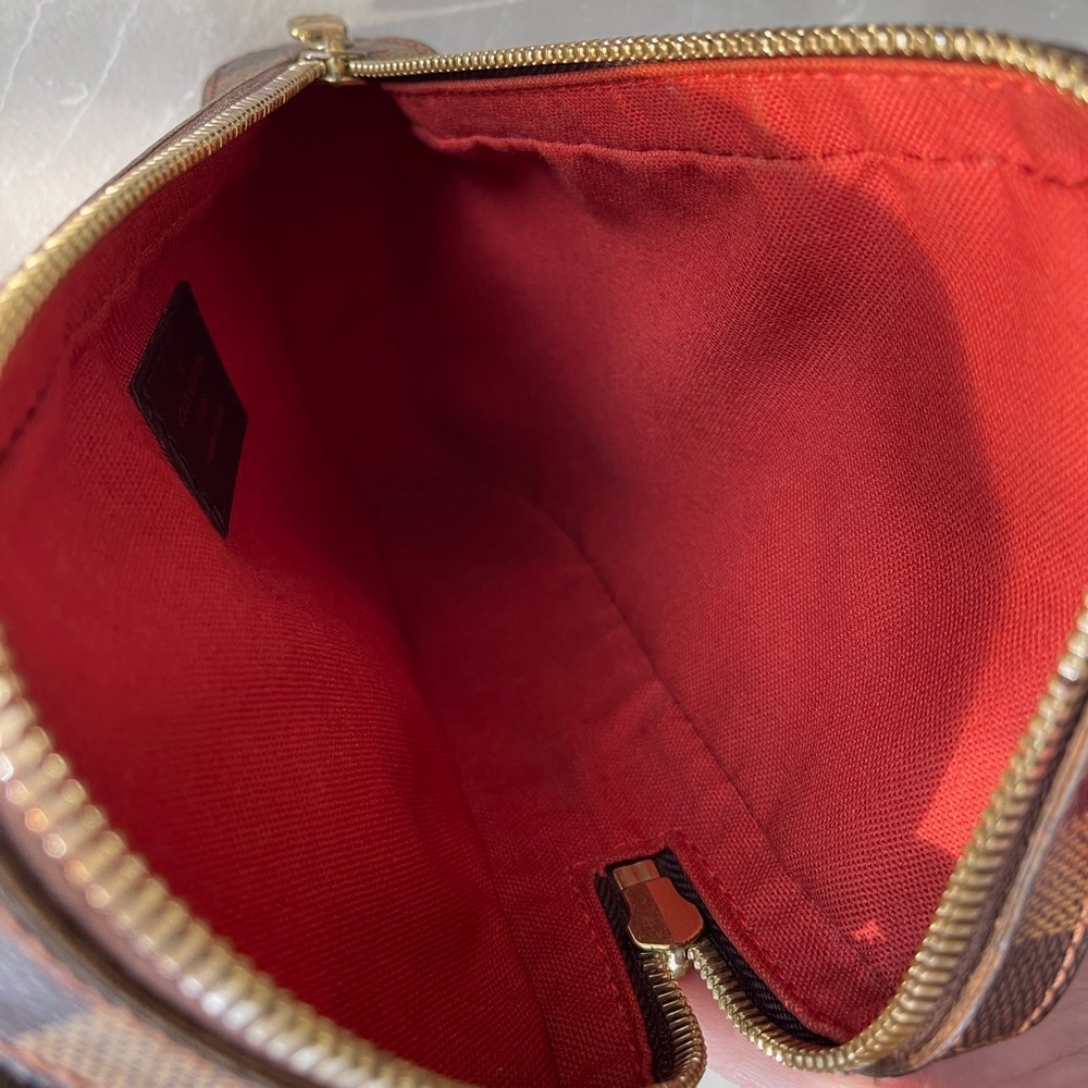 Louis Vuitton Damier Ebene Canvas Geronimos Unisex Crossbody Sling Belt Bag - Picture 15 of 17